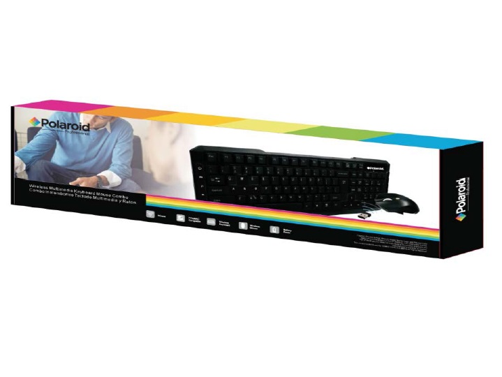 Teclado sales inalambrico polaroid