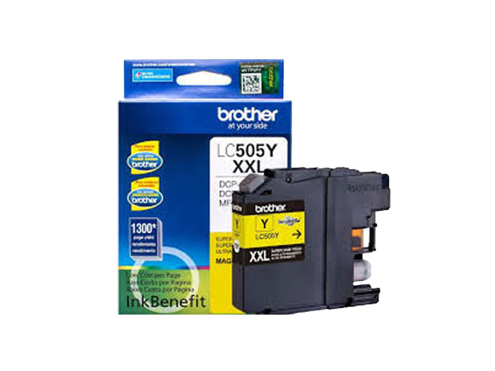 CART TINTA ORIG LC505Y YELLOW BROTHER DCPJ105-MFCJ