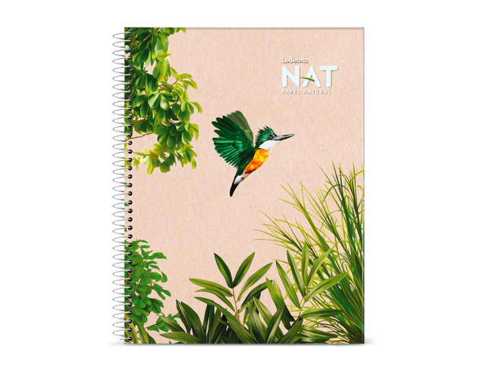 cuaderno Espiral Cuadriculado LEDESMA NAT 