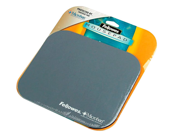 MOUSE PAD FELLOWES MICROBAN GRIS
