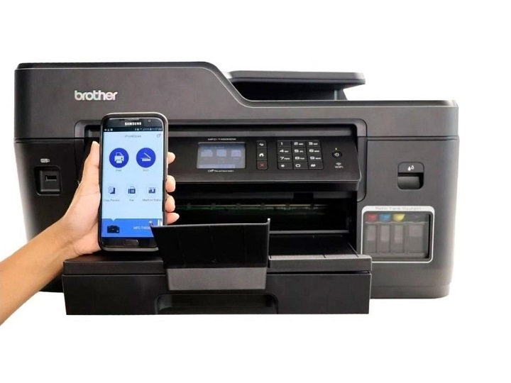 Impresora Multifuncional Brother Mfct4500dw Inyección De Tinta A Color