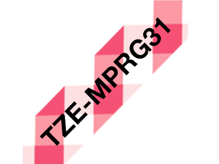 CINTA TZEMPRG31 NEG-CUADR. ROJO 