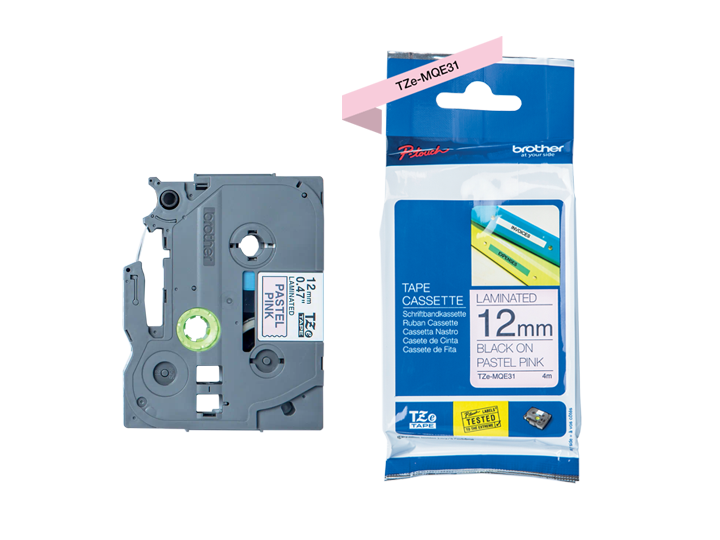 CINTA TZEMQE31 NEGRO-ROSA PASTEL 